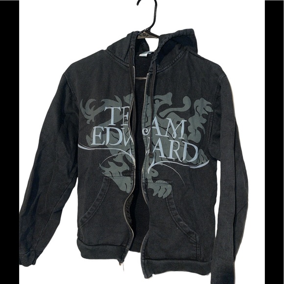 Jackets & Blazers - TWILIGHT womens small jacket team Edward movie promo shirt